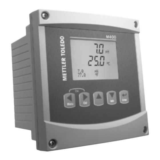Mettler Toledo M400 FF Schnellstartleitfaden