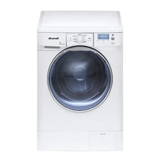 Brandt WFK2458FE Bedienungsanleitung