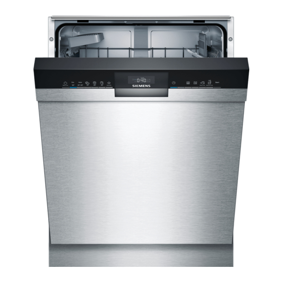 Siemens SE43HS36TE Gebrauchsanleitung