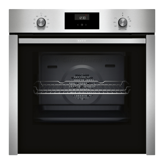 NEFF B3CCE4A 0 Serie Gebrauchs- Und Montageanleitung