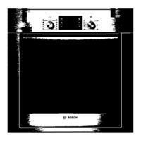 Bosch HBG34B550 Kurzanleitung