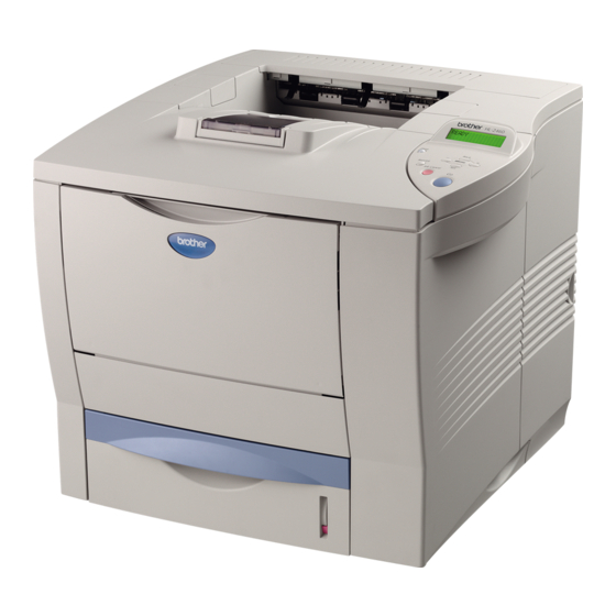 Brother HL-2460 Benutzerhandbuch