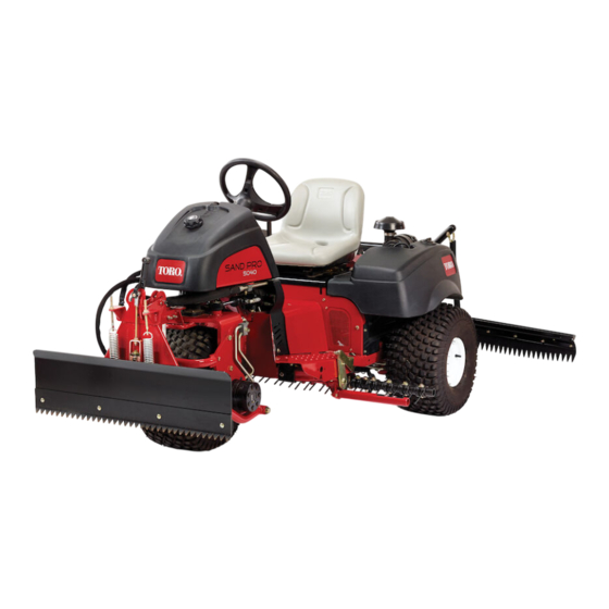 Toro Sand Pro 3040 Bedienungsanleitung