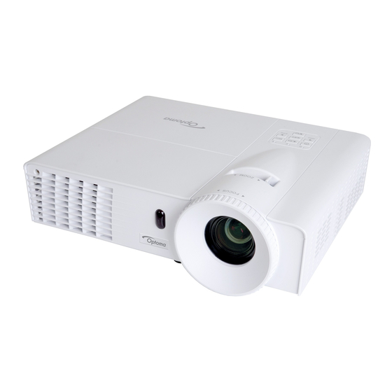 Optoma EW400 Bedienungsanleitung