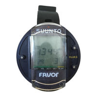 Suunto FAVOR LUX S Bedienungsanleitung