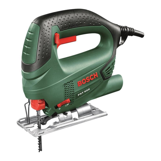 Bosch PST 600 Bedienungsanleitung