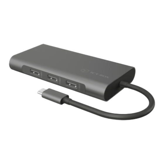 Icy Box IB-DK4040-CPD Handbuch