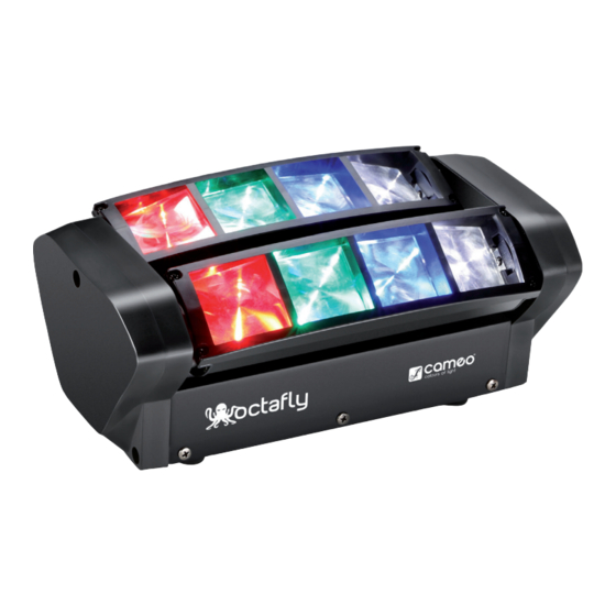 Cameo OCTAFLY XS Bedienungsanleitung