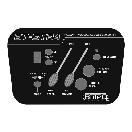 Briteq BT-STR4 Bedienungsanleitung