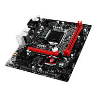 MSI H110M GAMING Bedienungsanleitung