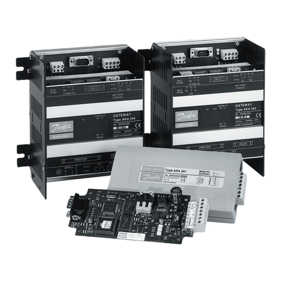 Danfoss AKA 241 Handbuch
