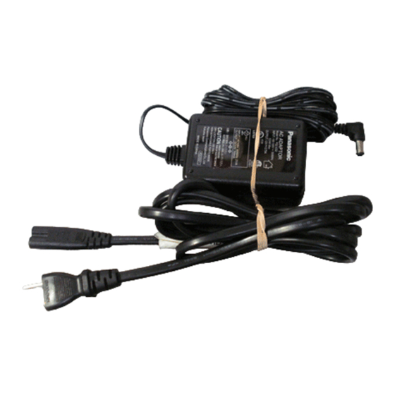 Panasonic BB-HCA7 Installationsanleitung