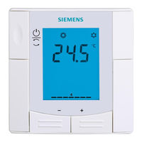 Siemens RDU341 Basisdokumentation