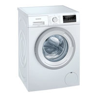 Siemens WM14N2W2 Gebrauchs- Und Montageanleitung