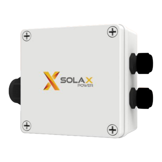 SolaX Power Box G2 Installationsanleitung