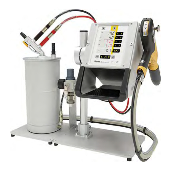 Gema OptiFlex Pro L Betriebsanleitung Und Ersatzteilliste