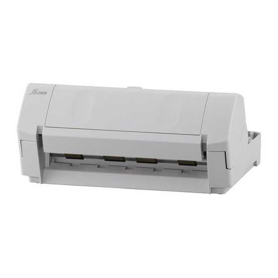 Fujitsu fi-718PR Bedienungsanleitung