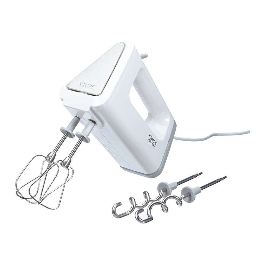 Krups 3MIX5000 Handbuch