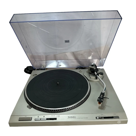 Technics SL-D202 Bedienungsanleitung