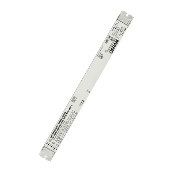 OSRAM OPTOTRONIC OTi DALI 100/220-240/700 D NFC IND L Kurzanleitung