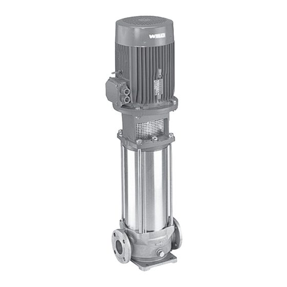 Wilo -MultiVert MVI 32-8 Einbau- Und Betriebsanleitung