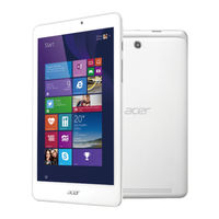 Acer Iconia Tab 8 W Benutzerhandbuch