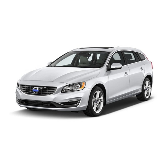Volvo V 60 Betriebsanleitung