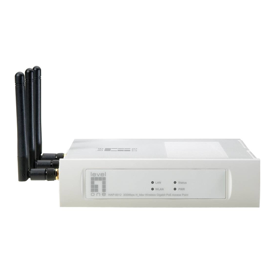 LevelOne WAP-6012 Handbücher