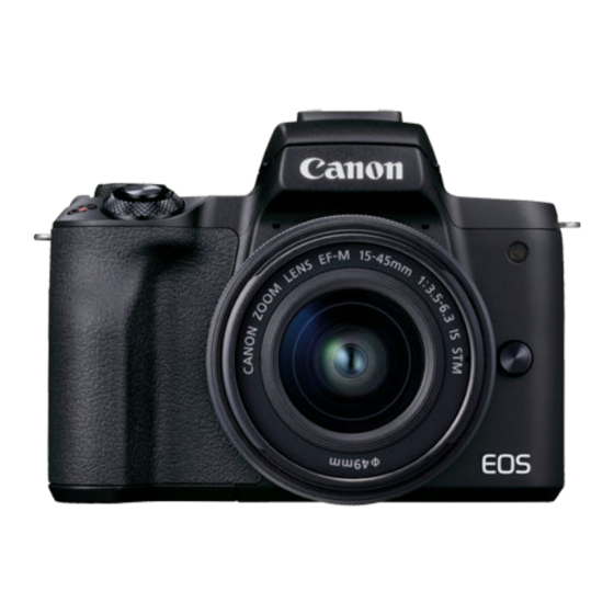 Canon EOS M50 Mark II Handbücher