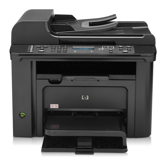 HP LASERJET PRO M1530 Installationshandbuch
