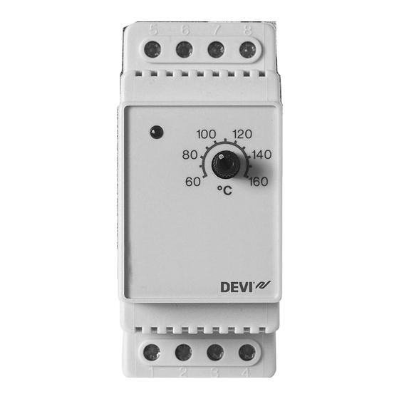 DEVI DEVIreg 330 (+60 bis +160 C) Installationshandbuch