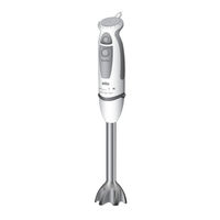 Braun Multiquick Minipimer MR 6550 M FP Gebrauchsanweisung