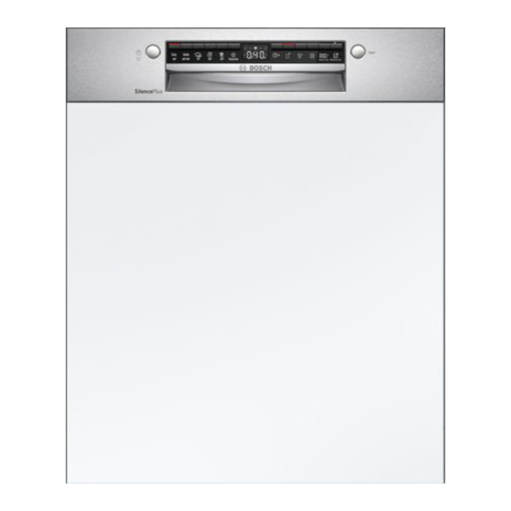 Bosch SMI4HCS08E Gebrauchsanleitung