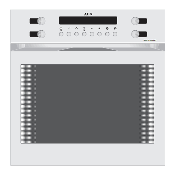 AEG PREFERENCE E 83405 Benutzerinformation