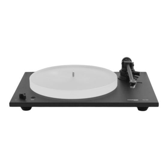 THORENS TD 700 Bedienungsanleitung