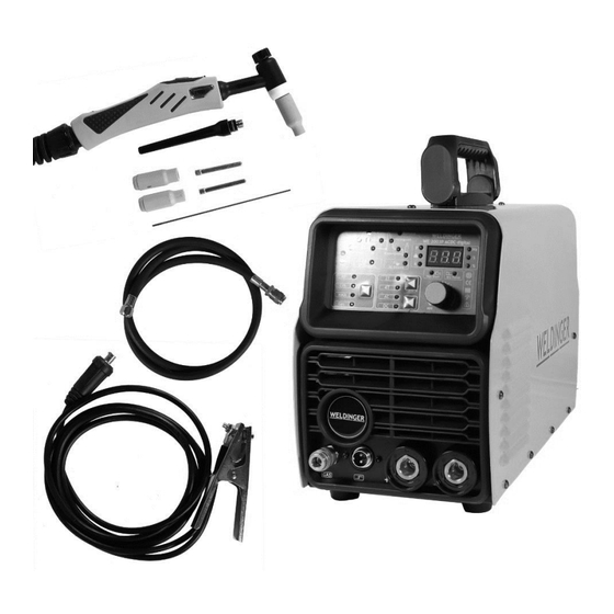 WELDINGER WE 2003P digital AC/DC Bedienungsanleitung
