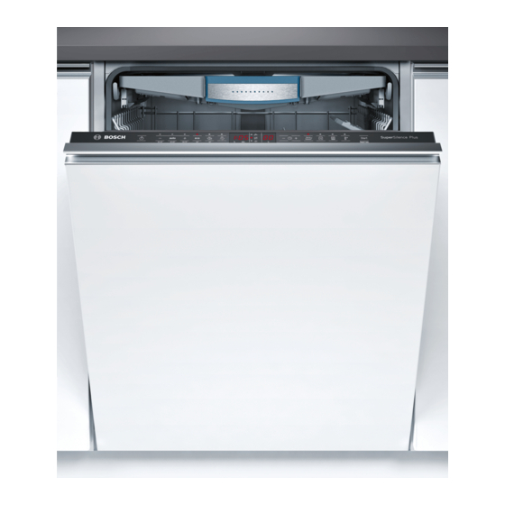 Bosch SMV69U50EU Kurzanleitung