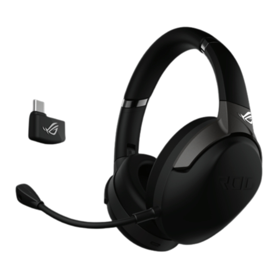 Asus ROG STRIX GO 2.4 GAMING HEADSET Schnellstartanleitung