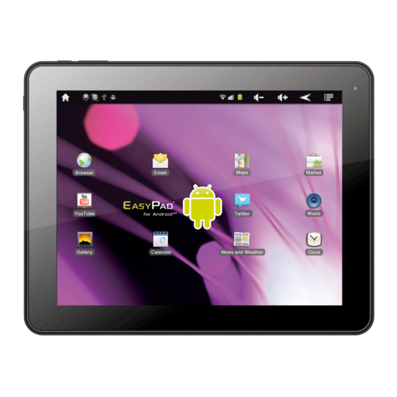 Easypix EasyPad 1370 Benutzerhandbuch