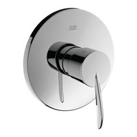 Hansgrohe AXOR Carlton 17615 Serie Montageanleitung