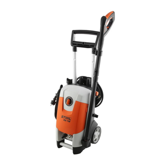 Stihl RE 108 Handbücher