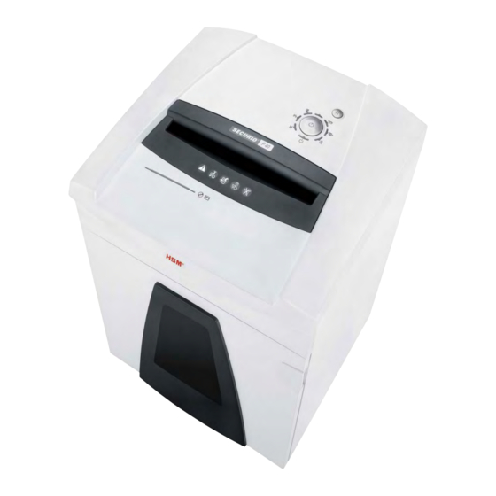 HSM SECURIO P40 Betriebsanleitung