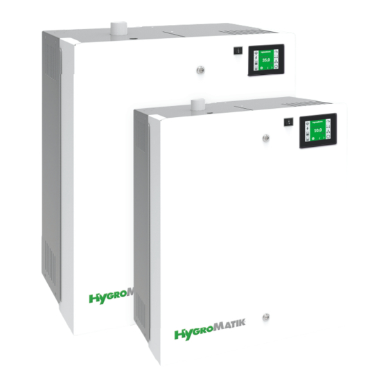 HygroMatik FlexLine FLH03 Handbücher