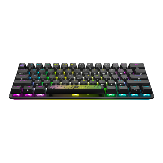 Corsair K70 PRO MINI Bedienungsanleitung