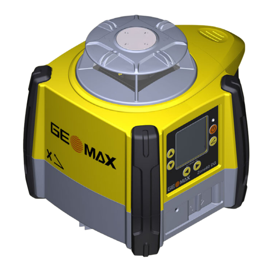 GeoMax Zone60 DG Gebrauchsanweisung