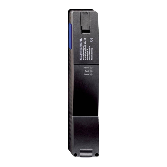 schmersal AZM201Z-CC-T-1P2PW-A Bedienung Und Montage