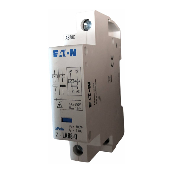 Eaton Z-LAR Montageanweisung