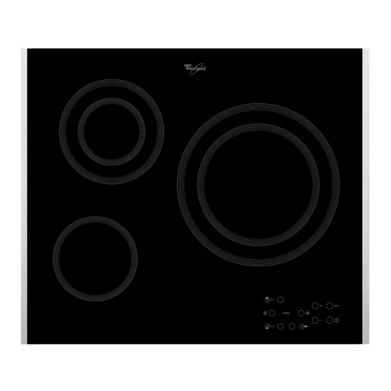 Whirlpool AKT 803 Produktangabenblatt