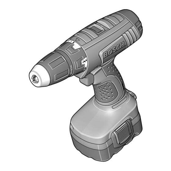 Bosch gsr 12 v Professional Originalbetriebsanleitung