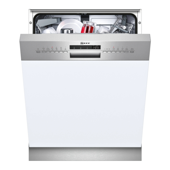 NEFF S-Serie Gebrauchsanleitung